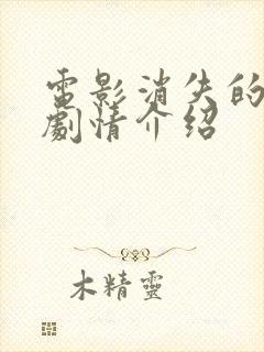 电影消失的孩子剧情介绍