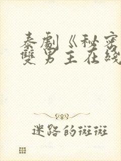 泰剧《秘密爱》双男主在线观看