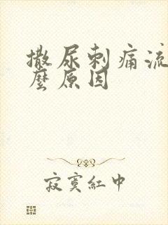 撒尿刺痛流血什么原因