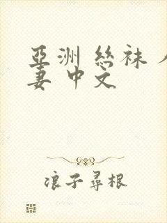 亚洲 丝袜 人妻 中文
