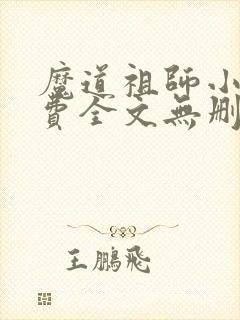 魔道祖师小说免费全文无删减阅读