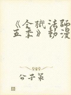 《全职法师 第五季》动漫