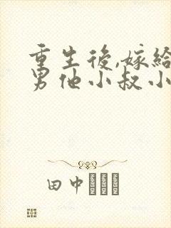 重生后,嫁给渣男他小叔小说