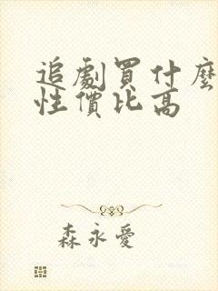 追剧买什么平板性价比高