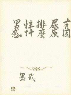 男性排尿有刺痛感什么原因