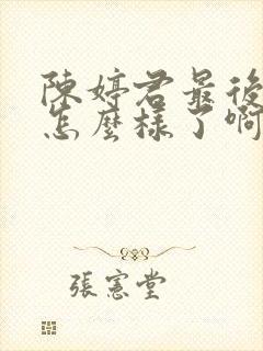 陈婷君最后结局怎么样了啊