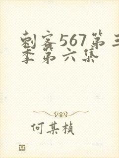 刺客567第三季第六集