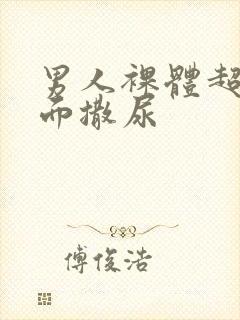 男人裸体超清正面撒尿