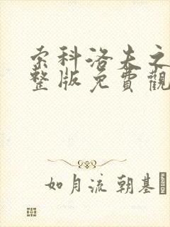 索科洛夫之战完整版免费观看封面