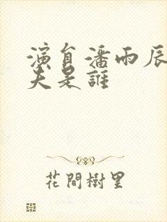 演员潘雨辰的丈夫是谁