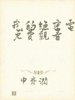 我的绝密电视剧免费观看封面