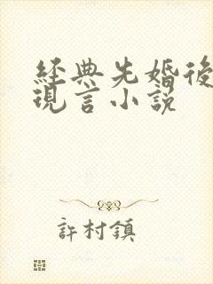经典先婚后爱的现言小说