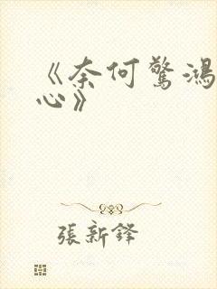 《奈何惊鸿入我心》