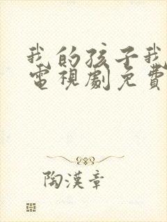 我的孩子我的家电视剧免费