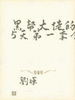 黑帮大佬的365天第一季全集免费观看