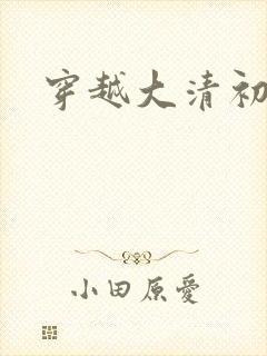 穿越大清初年