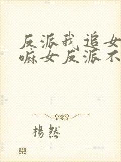 反派我追女主干嘛女反派不香吗封面