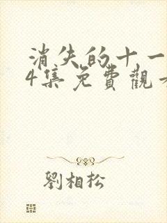 消失的十一层24集免费观看