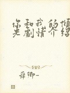 你和我的倾城时光剧情介绍