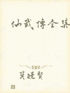 仙武传全集封面