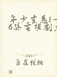 年少有为1—36集电视剧免费观看