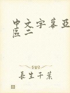 中文字幕亚洲一区二