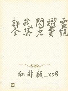 许我闪耀电视剧全集免费观看高清