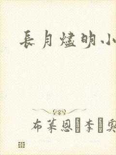 长月烬明小说封面
