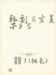 韩剧《完美的妻子》5