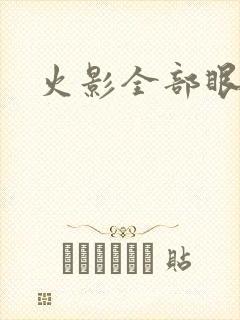 火影全部眼睛