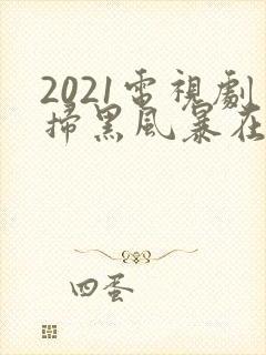2021电视剧扫黑风暴在线观看22集