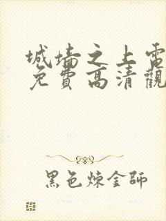 城墙之上电视剧免费高清观看全集