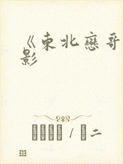 《东北恋哥》电影封面