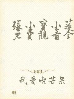 张小宝小莲短剧免费观看全集高清
