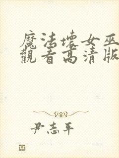 魔法坏女巫免费观看高清版封面