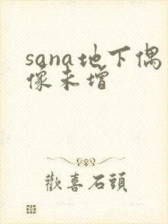 sana地下偶像未增封面
