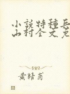 小说特种兵王在山村全文免费阅读完整版