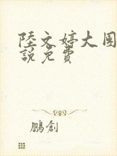 陆文婷大团圆小说免费封面