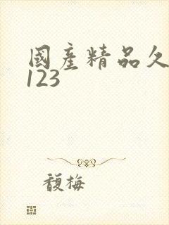 国产精品久久久123