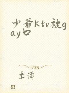 少爷ktv被gay口封面