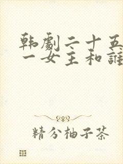 韩剧二十五二十一女主和谁结婚了封面