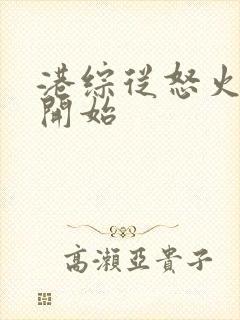 港综从怒火重案开始