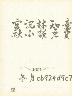 宫沉林知意宋宛秋小说免费阅读