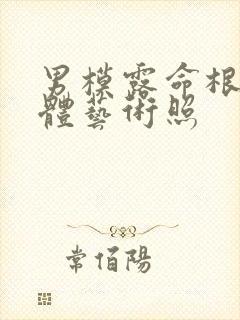 男模露命根的裸体艺术照