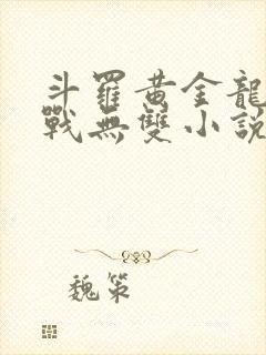 斗罗黄金龙神斗战无双小说免费阅读