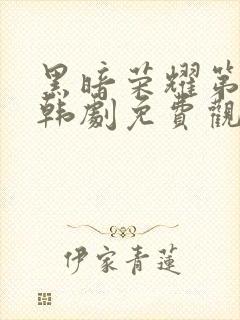 黑暗荣耀第二季韩剧免费观看完整版