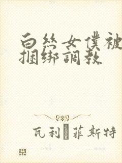白丝女仆被主人捆绑调教