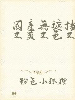 国产无遮挡又黄又爽又色又刺激的视频