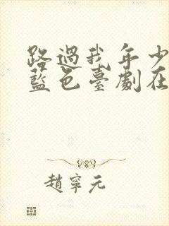 路过我年少时的蓝色台剧在线观看