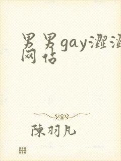 男男gay涩涩网站